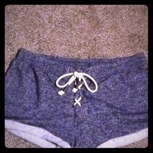 Jean colored, pajama/comfortable wear shorts.